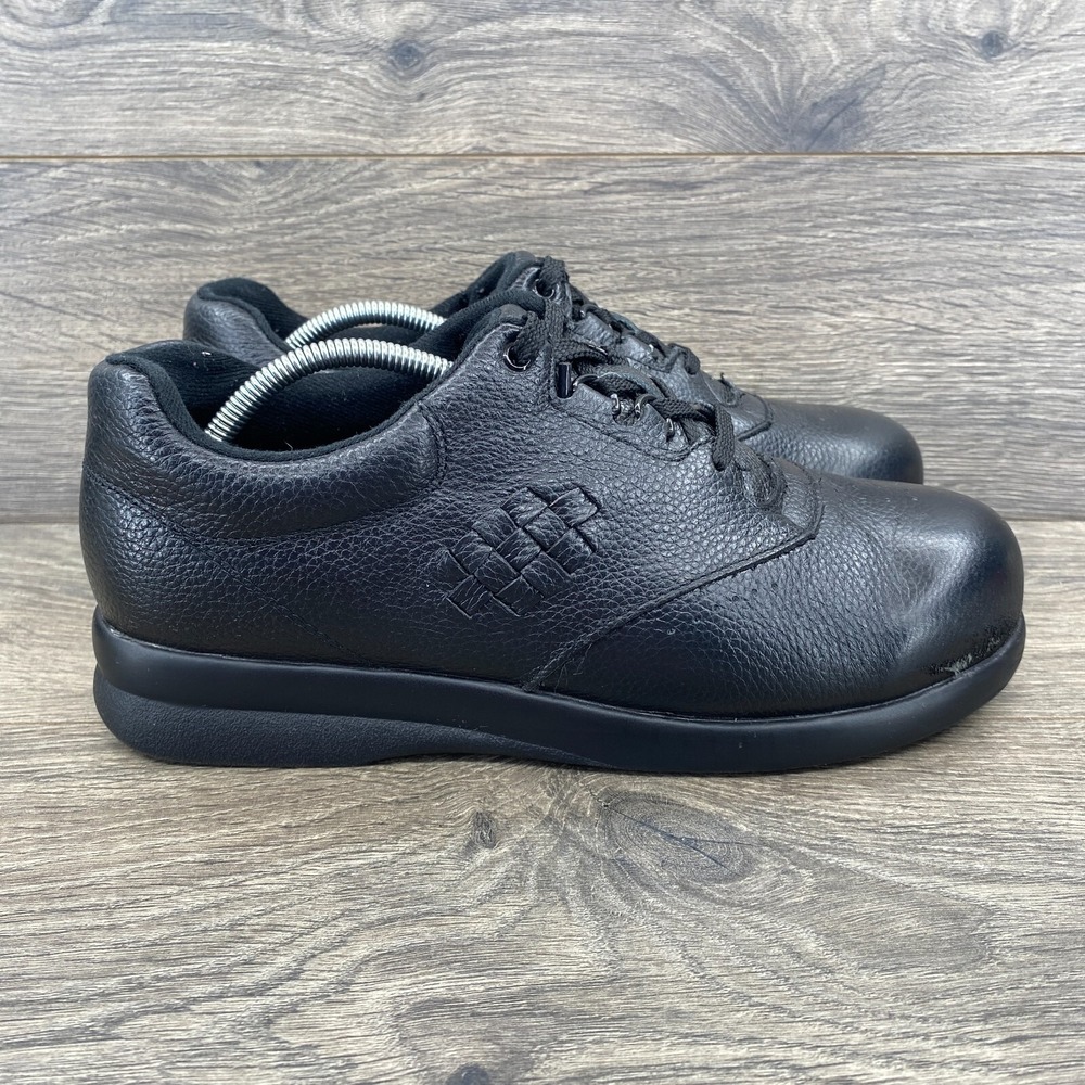 PW Minor Leisure Comfort Oxford Walking Sneakers shoes Women's 8M Wide Black